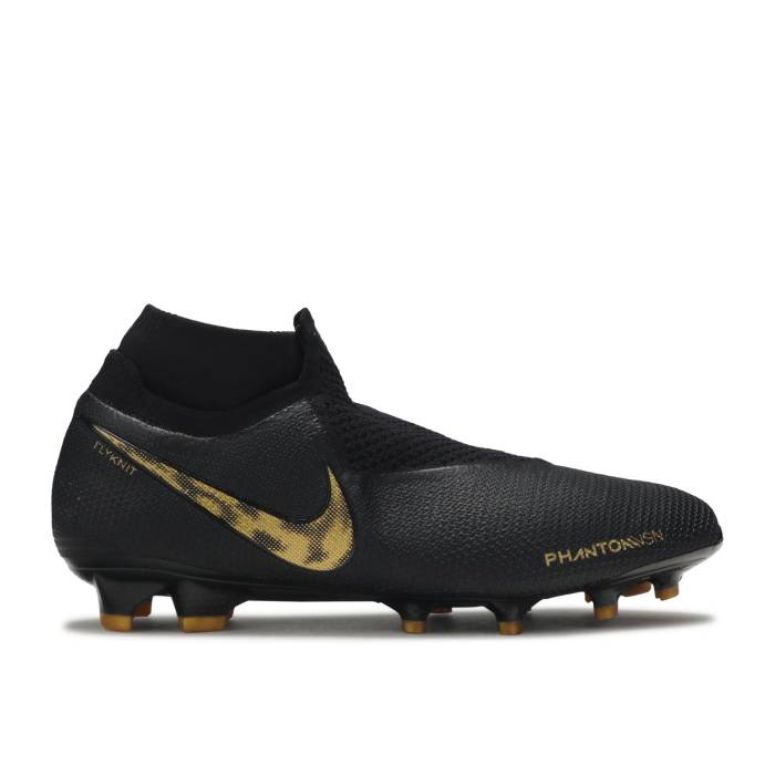 ナイキ Nike 【 Phantom Vision Elite Df Fg \u0027Black Metallic Vivid Gold\u0027 Men Black/Metallic Vivid Gold 】 エリート メンズ 黒いこと 黒いこと ゴールド