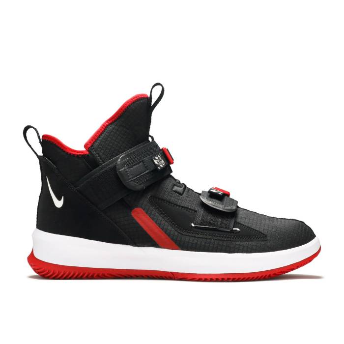 ナイキ Nike 【 Lebron Soldier 13 \u0027Bred\u0027 Men Black/University Red 】 Lebron レブロン ソルジャー 13 サー青二才 メンズ 黒いこと 黒いこと Red 赤・赤いこと