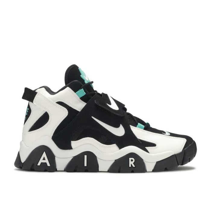 ナイキ Nike 【 Air Barrage Mid \u0027Cabana\u0027 Men Black/White-Cabana 】 ミッド メンズ 黒いこと 黒いこと