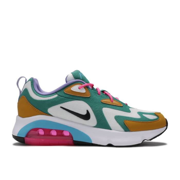 ナイキ Nike 【 Wmns Air Max 200 \u0027Mystic Green\u0027 Women Mystic Green/White-Gold Suede 】 マックス レディース green 緑・緑であること スエード・スウェード