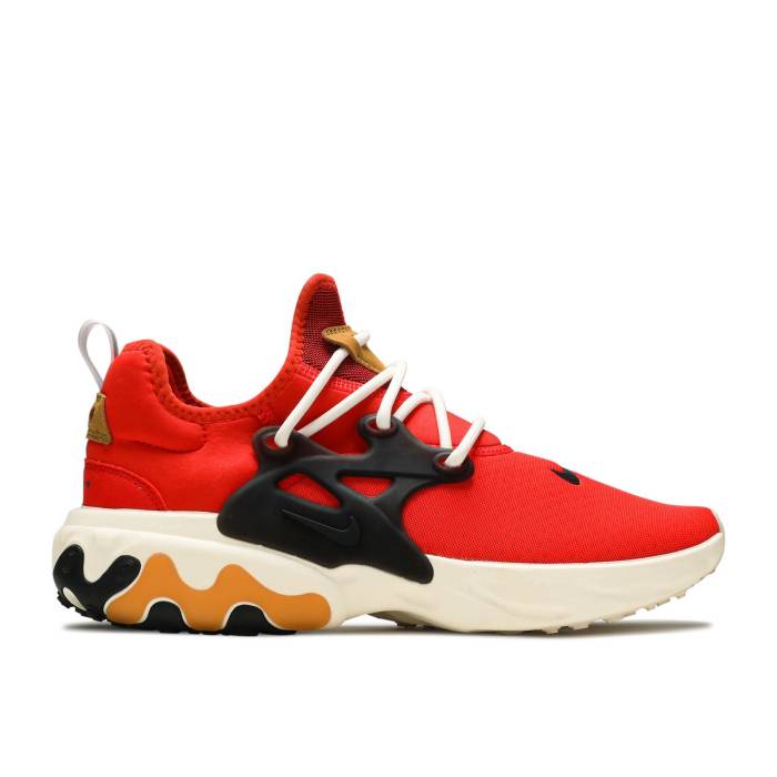 ナイキ Nike 【 React Presto 'Tomato Tornado' Men Habanero Red/Black-Tan 】 リアクト プレスト メンズ Red 赤・レッド｜スニケス