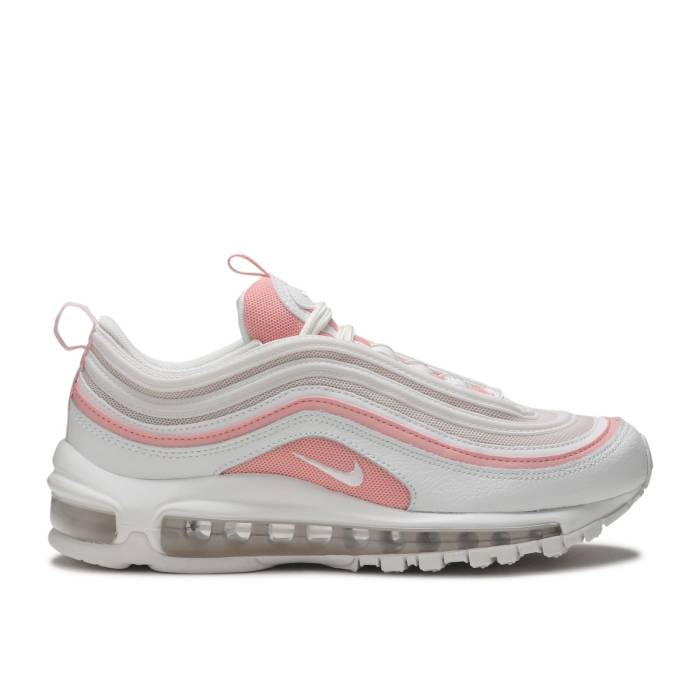ナイキ Nike 【 Wmns Air Max 97 \u0027Bleached Coral\u0027 Women Summit White/Summit White 】 マックス レディース 白いこと 白いこと