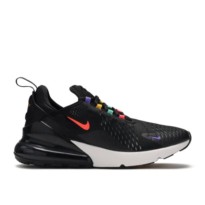 ナイキ Nike 【 Wmns Air Max 270 'Black Flash Crimson' Women Black/Flash Crimson-University Gold 】 マックス レディース 黒色 ブラック ゴールド