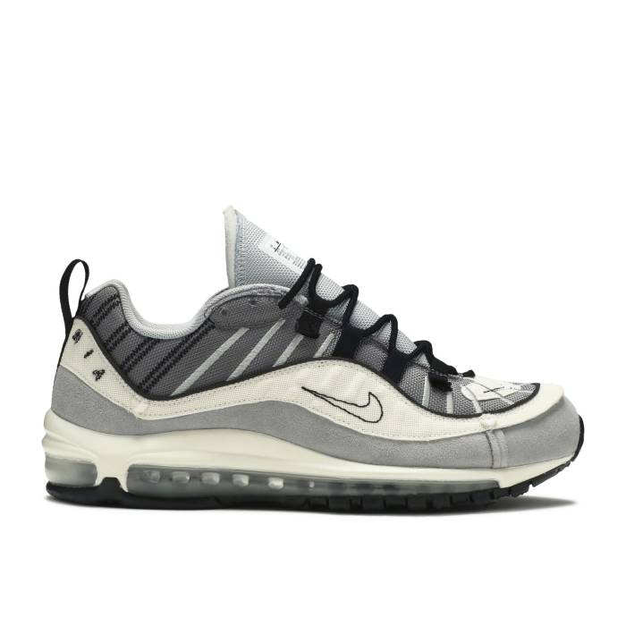 ナイキ Nike 【 Air Max 98 Se Inside Out Men Wolf Grey/Gunsmoke-Black-Phantom 】 マックス メンズ 灰色 グレー