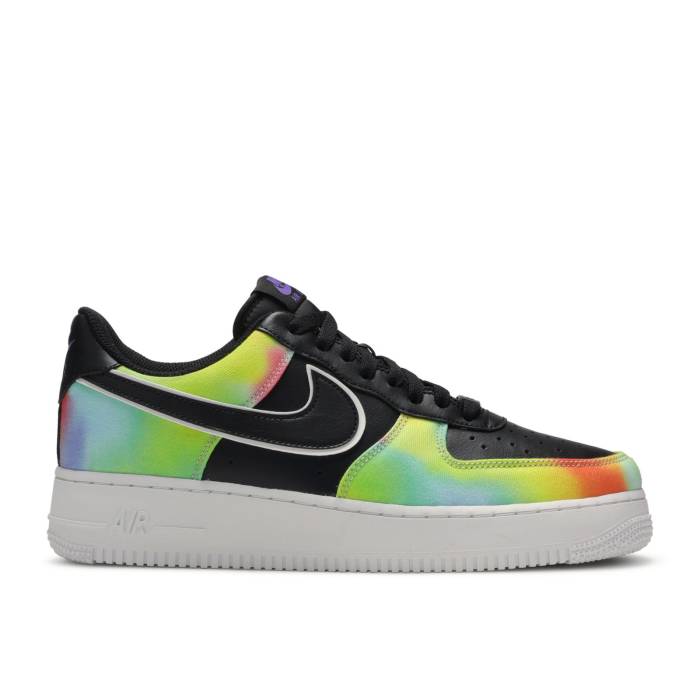 ナイキ Nike 【 Air Force 1 Low \u0027Tie-Dye\u0027 Men Black/Multi-Color 】 メンズ 黒いこと 黒いこと