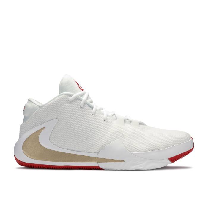 ナイキ Nike 【 Zoom Freak 1 Ep \u0027Roses\u0027 Men White/Metallic Gold 】 望遠レンズ メンズ 白いこと 白いこと ゴールド