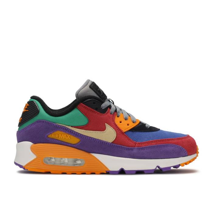 ナイキ Nike 【 Air Max 90 \u0027Viotech\u0027 Men University Red/Pale Vanilla/Hyper Grape 】 マックス メンズ Red 赤・赤いこと
