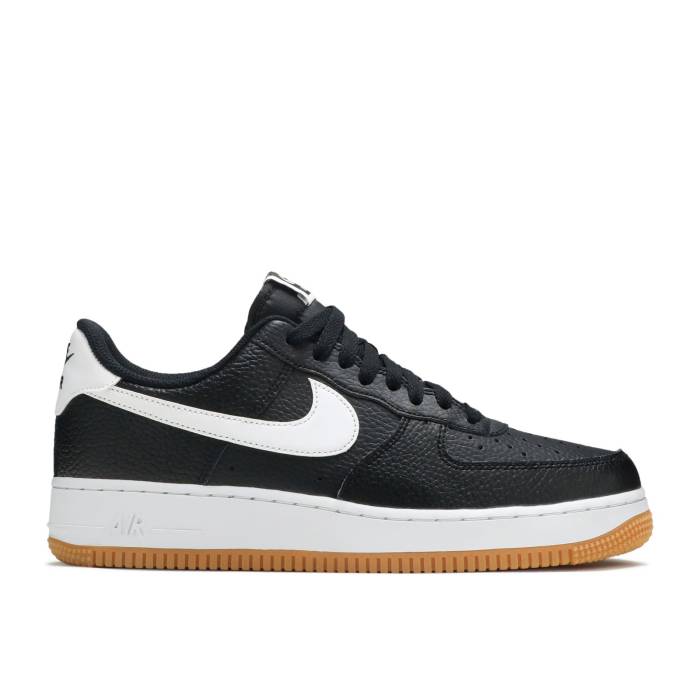 ナイキ Nike 【 Air Force 1 Low \u0027Gum\u0027 Men Black/Wolf Grey/Gum Medium Brown/White 】 メンズ 黒いこと 黒いこと 薄墨色 薄墨色 赤銅色 赤銅色 白いこと 白いこと