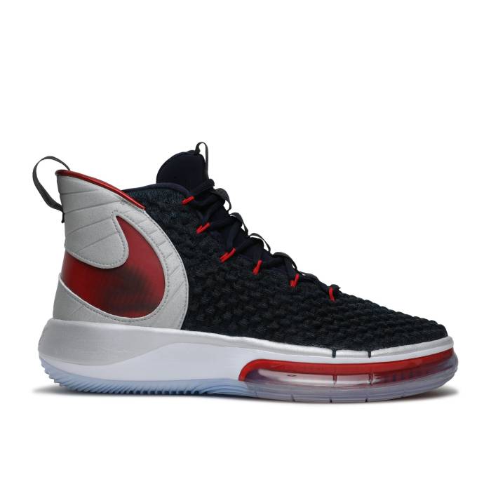 ナイキ Nike 【 Alphadunk \u0027Dunk Of Death\u0027 Men Metallic Silver/Hyper Royal/Red Orbit 】 アルファダンク メンズ Silver しろがね色・しろがね色 Red 赤・赤いこと