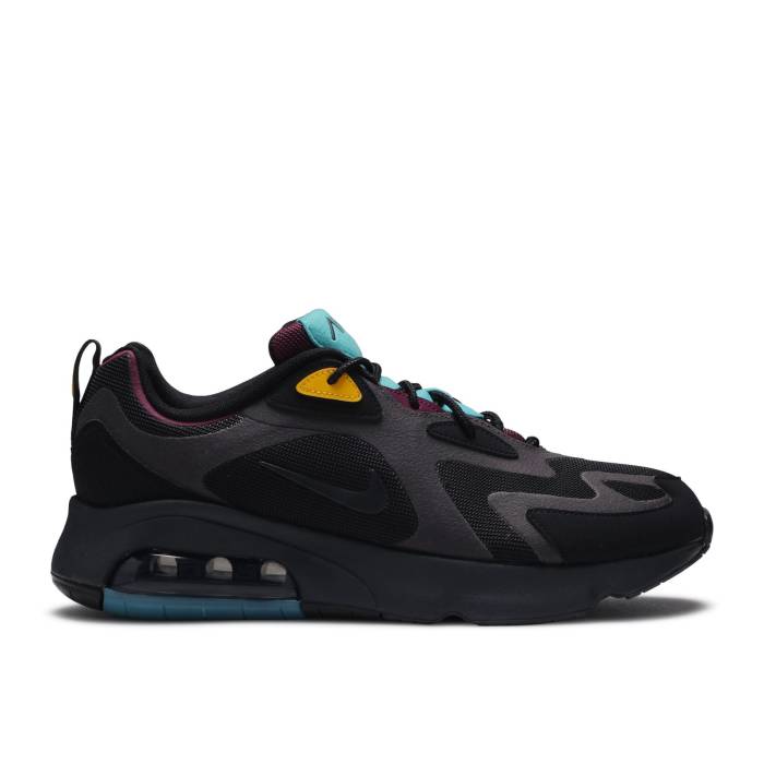 ナイキ Nike 【 Air Max 200 \u0027Bordeaux\u0027 Men Black/Anthracite/Bordeaux 】 マックス メンズ 黒いこと 黒いこと
