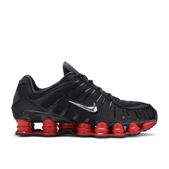 ナイキ Nike 【 Skepta X Shox Tl Men Black/Metallic Silver/University Red 】 Shox ショックス メンズ 黒色 ブラック Silver 銀色・シルバー Red 赤・レッド