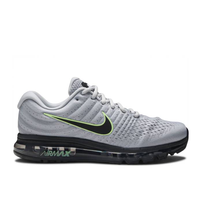 ナイキ Nike 【 Air Max 2017 Wolf Grey Men Wolf Grey/Black/Pure Platinum 】 マックス メンズ 灰色 グレー 黒色 ブラック ピュア Platinum プラチナム