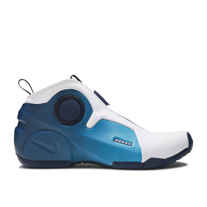 ナイキ Nike 【 Air Flightposite 2 Olympic Men White/Midnight Navy/Blue Gaze 】 メンズ 白色 ホワイト 紺色 ネイビー 青色 ブルー