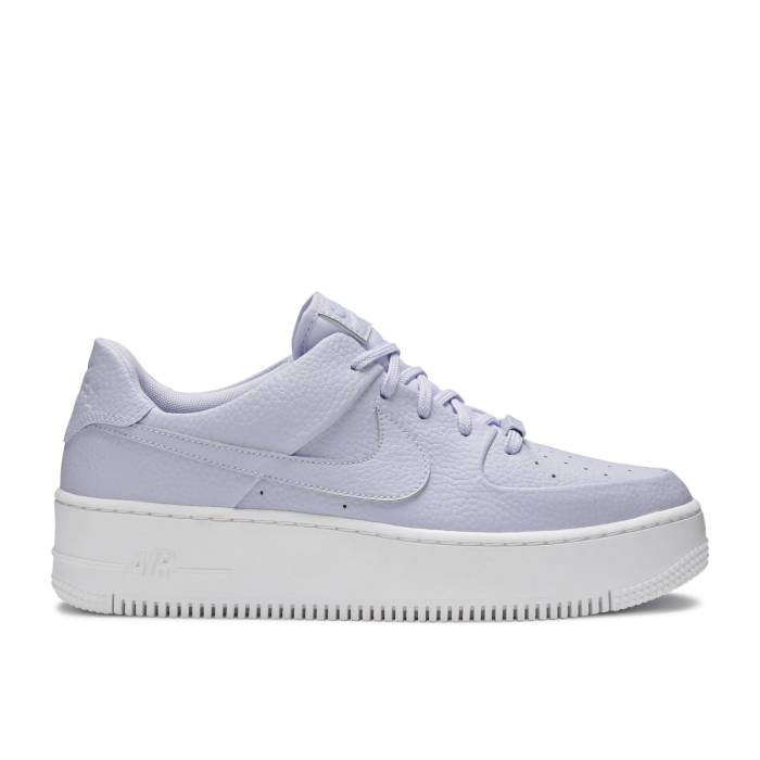 ナイキ Nike 【 Wmns Air Force 1 Sage Low \u0027Oxygen Purple\u0027 Women Oxygen Purple/Oxygen Purple 】 レディース Purple 紫・パープル