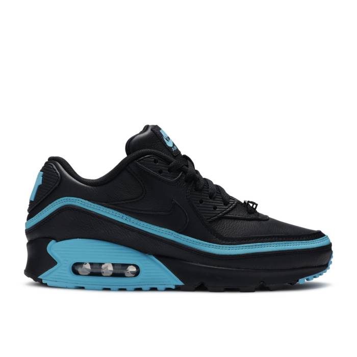 ナイキ Nike 【 Undefeated X Air Max 90 \u0027Black Blue Fury\u0027 Men Black/Blue Fury 】 アンディフィーテッド マックス 青碧 青碧 メンズ 黒いこと 黒いこと 青碧 青碧