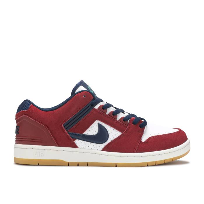 ナイキ Nike 【 Air Force 2 Low Sb 'Team Red Obsidian' Men Team Red/Obsidian/White 】 エスビー Red 赤・レッド メンズ Team チーム Red 赤・レッド 白色 ホワイト｜スニケス