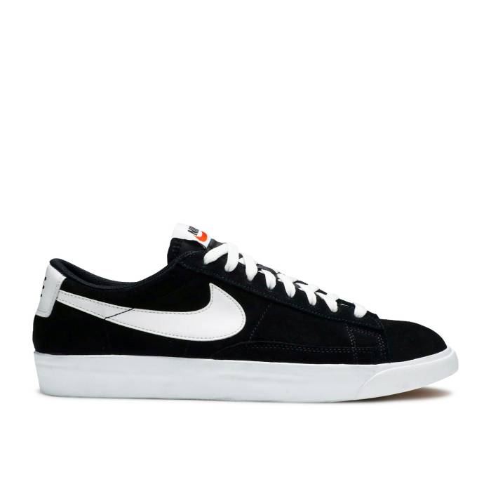 ナイキ Nike 【 Blazer Low Premium Vntg Suede \u0027Black\u0027 Men Black/White 】 ブレイザー Premium 割り増し金 スエード・スウェード メンズ 黒いこと 黒いこと 白いこと 白いこと