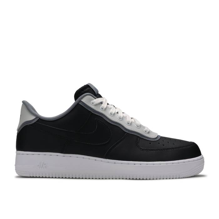 ナイキ Nike 【 Air Force 1 Low \u002707 Lv8 \u0027Black Pure Platinum\u0027 Men Black/Black/Pure Platinum 】 純然たる メンズ 黒いこと 黒いこと 純然たる Platinum プラチナム