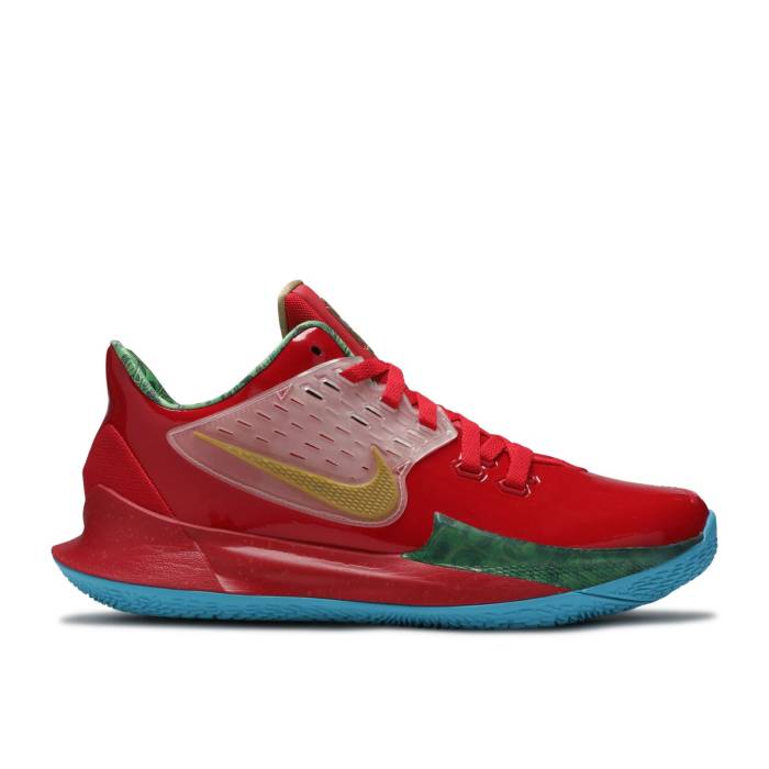ナイキ Nike 【 Spongebob Squarepants X Kyrie Low 2 Ep Mr. Krabs Men University Red/Metallic Gold 】 スポンジボブ Kyrie カイリー メンズ Red 赤・レッド ゴールド