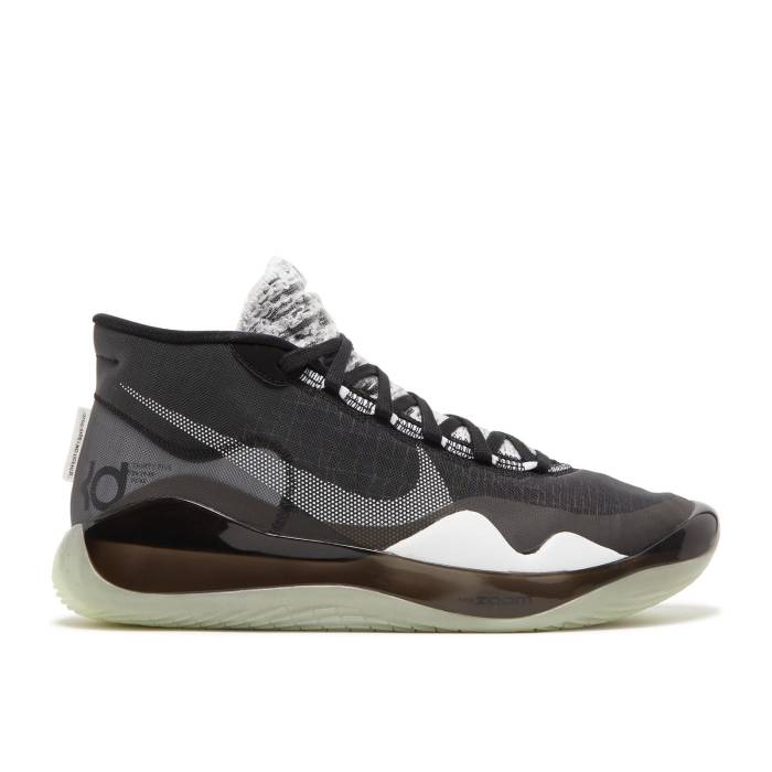 ナイキ Nike 【 Kd 12 Tb Black Men Black/White/Dark Grey 】 メンズ 黒色 ブラック 白色 ホワイト 灰色 グレー