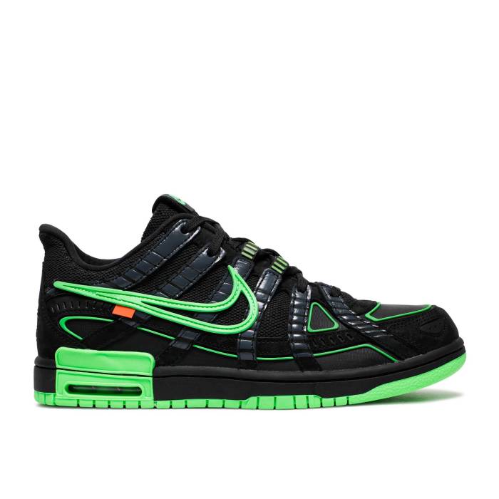ナイキ Nike 【 Off-White X Air Rubber Dunk Green Strike Men Black/White/Green Strike 】 オフホワイト ラバー ダンク メンズ 黒色 ブラック 白色 ホワイト green 緑・グリーン ストライク