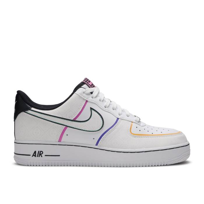 ナイキ Nike 【 Air Force 1 Low \u0027Day Of The Dead\u0027 Men White/White/Black/Kinetic Green 】 メンズ 白いこと 白いこと 黒いこと 黒いこと green 緑・緑であること