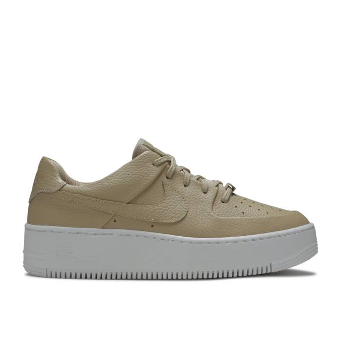 ナイキ Nike 【 Wmns Air Force 1 Sage Low 2 \u0027Desert Ore\u0027 Women Desert Ore/Desert Ore/White 】 レディース 白いこと 白いこと