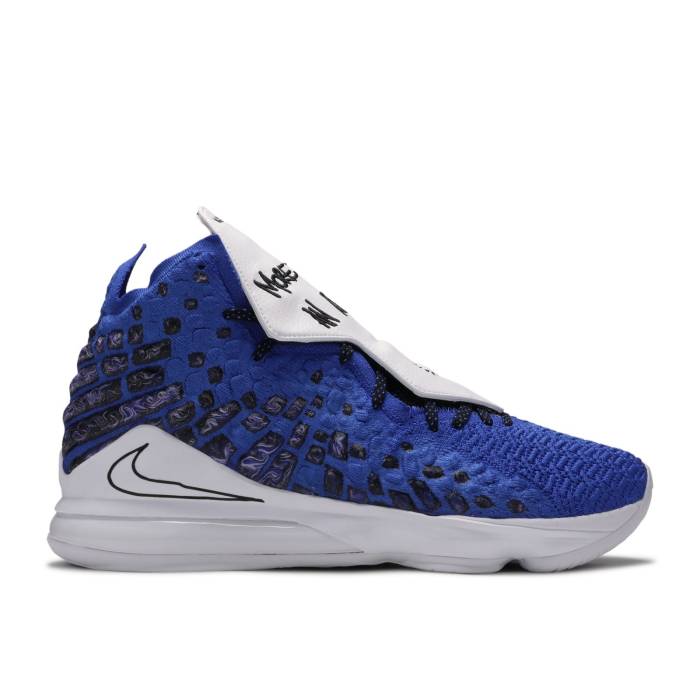 ナイキ Nike 【 Uninterrupted X Lebron 17 \u0027More Than An Athlete\u0027 Men Racer Blue/White/Black 】 Lebron レブロン メンズ 青碧 青碧 白いこと 白いこと 黒いこと 黒いこと