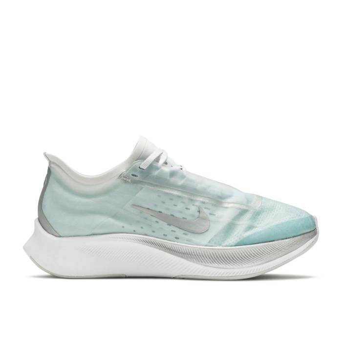 ナイキ Nike 【 Wmns Zoom Fly 3 'Ocean Cube' Women Ocean Cube/Pure Platinum/White/Metallic Silver 】 ズーム レディース ピュア Platinum プラチナム 白色 ホワイト Silver 銀色・シルバー|スニケス