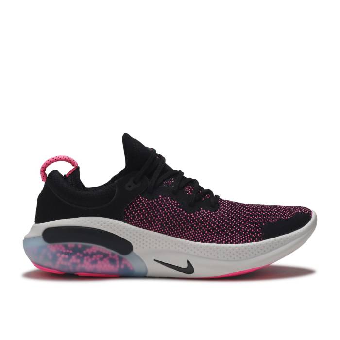 ナイキ Nike 【 Joyride Run Flyknit Pink Blast Men Black/Anthracite/Pink Blast/Black 】 ラン フライニット メンズ 黒色 ブラック pink ピンク ブラスト