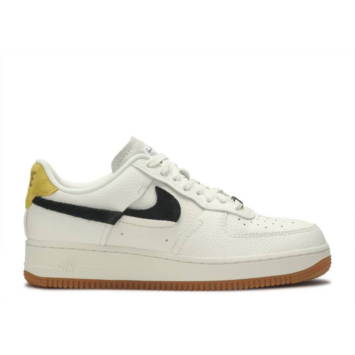 ナイキ Nike 【 Wmns Air Force 1 \u002707 Lxx \u0027Vandalized\u0027 Women Sail/Black/Chrome Yellow/White 】 レディース 黒いこと 黒いこと yellow 黄味がかった・黄色 白いこと 白いこと