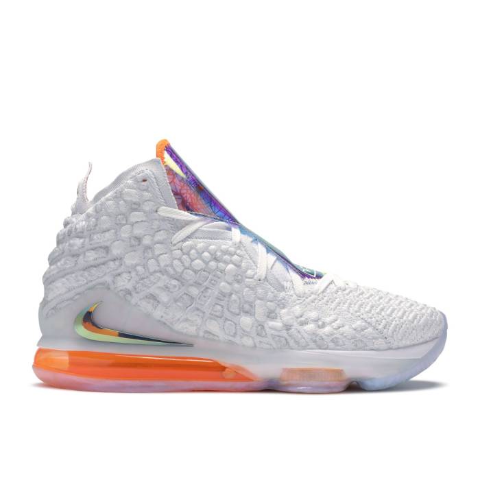 ナイキ Nike 【 Lebron 17 Lmtd \u0027Future Air\u0027 Men Wolf Grey/Game Royal/Varsity Maize/Total Orange 】 Lebron レブロン メンズ 薄墨色 薄墨色 Game 力くらべ orange 橙・オレンジ色