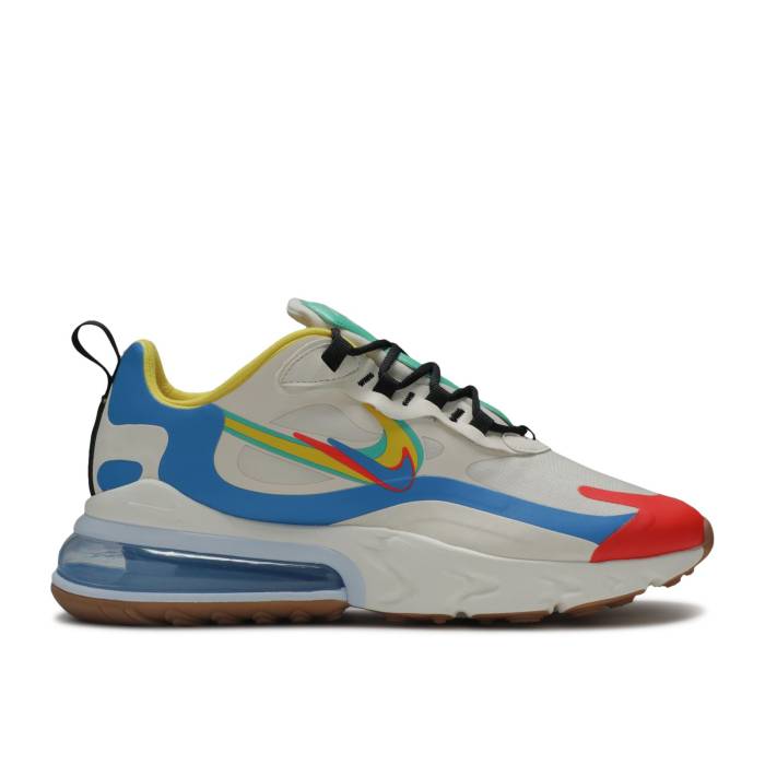 ナイキ Nike 【 Wmns Air Max 270 React 'Legend Of Her' Women Pale Ivory/Menta/Chrome Yellow 】 マックス リアクト レディース アイボリー yellow 黄色・イエロー｜スニケス
