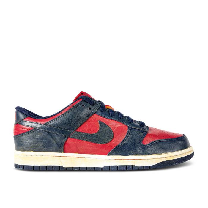 ナイキ Nike 【 Dunk Low Vintage \u0027Navy Red\u0027 Men Varsity Red/Midnight Navy 】 ダンク vintage ビンテージ・ヴィンテージ メンズ Red 赤・赤いこと 紺色 米国海軍