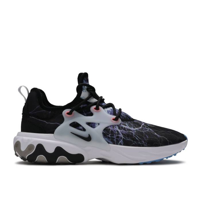 ナイキ Nike 【 React Presto \u0027Trouble At Home\u0027 Men Black/Habanero Red/University Blue/Black 】 リアクト プレスト メンズ 黒いこと 黒いこと Red 赤・赤いこと 青味 青み