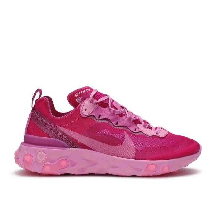 ナイキ Nike 【 Sneaker Room X React Element 87 \u0027Breast Cancer Awareness\u0027 Men Pink/Pink 】 靴 スニーカー リアクト 化学元素 メンズ pink さくら色
