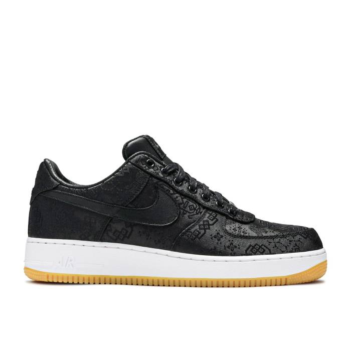 ナイキ Nike 【 Fragment Design X Clot X Air Force 1 \u0027Black Silk\u0027 Men Cool Grey/Wolf Grey/Pure Platinum 】 クロット メンズ 冷やりとした 薄墨色 薄墨色 純然たる Platinum プラチナム