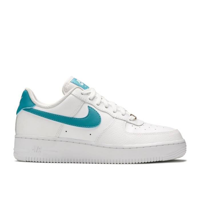ナイキ Nike 【 Wmns Air Force 1 \u002707 Low \u0027Teal Nebula\u0027 Women White/Teal Nebula/Metallic Gold 】 レディース 白いこと 白いこと ゴールド
