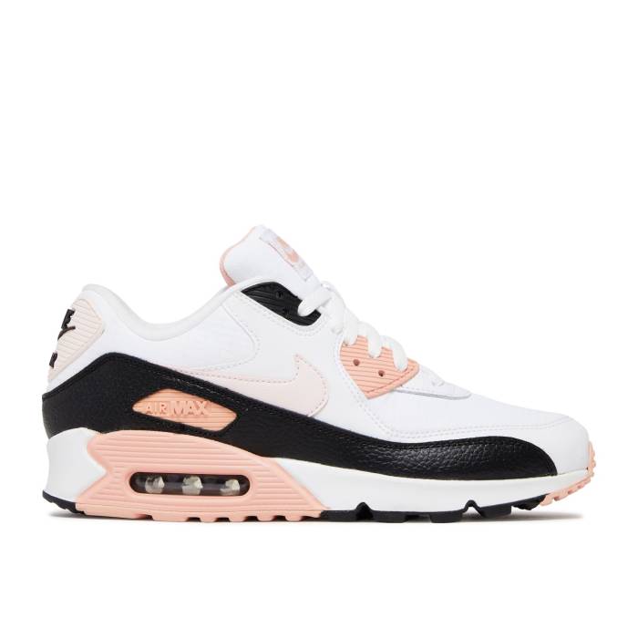 ナイキ Nike 【 Wmns Air Max 90 \u0027Soft Pink\u0027 Women White/Soft Pink/Black 】 マックス レディース 白いこと 白いこと pink サクラ色 黒いこと 黒いこと