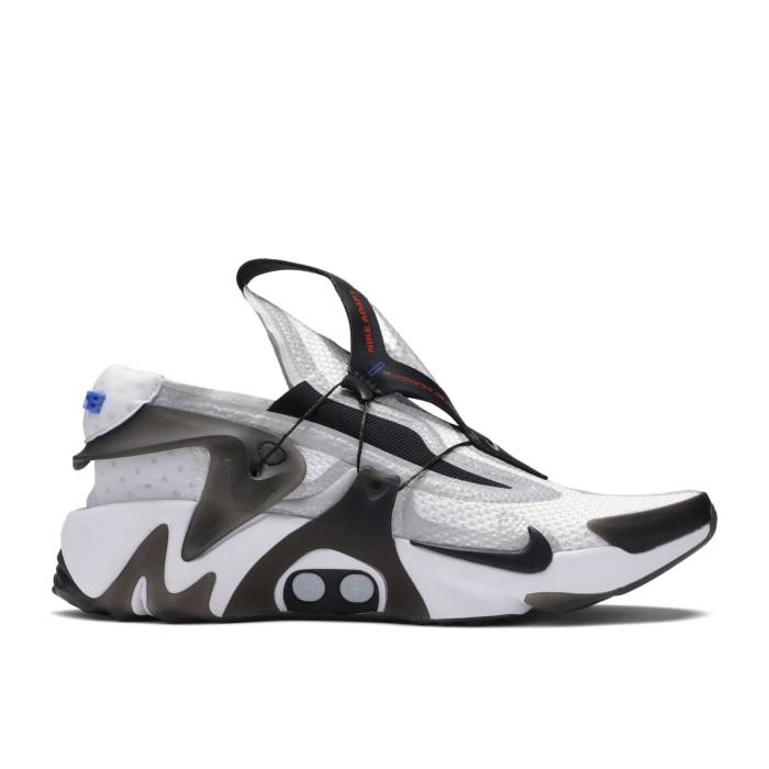 ナイキ Nike 【 Adapt Huarache 'White Black' Eu Charger Men White/Black/Bright Crimson/Racer Blue 】 アダプト Huarache ハラチ メンズ 白色 ホワイト 黒色 ブラック クリムゾン 青色 ブルー