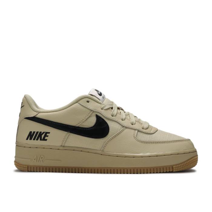 ナイキ Nike 【 Air Force 1 Lv8 Gore-Tex Bg \u0027Gold\u0027 Youth Team Gold/White/Black/Gum Med Brown 】 ゴアテックス お坊っちゃん キッズ Team 野球クラブ ゴールド 白いこと 白いこと 黒いこと 黒いこと 赤銅色 赤銅色