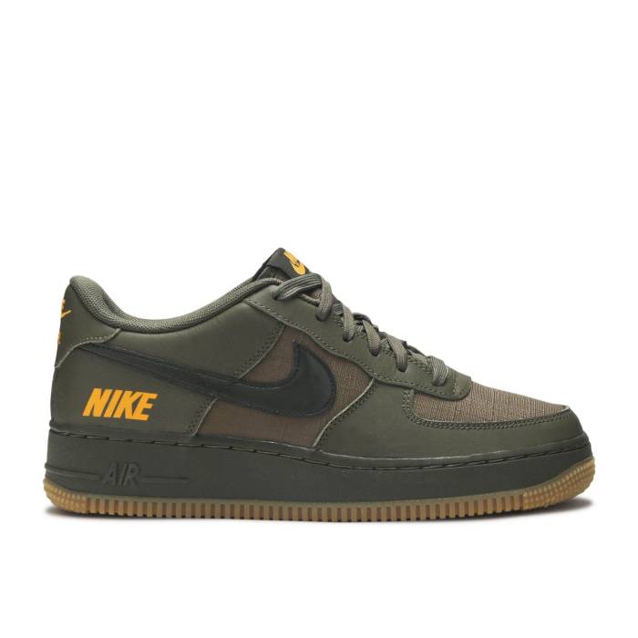 ナイキ Nike 【 Air Force 1 Lv8 Gore-Tex Bg 'Olive' Youth Medium Olive/Sequoia/University Gold 】 ゴアテックス ジュニア キッズ olive オリーブ ゴールド