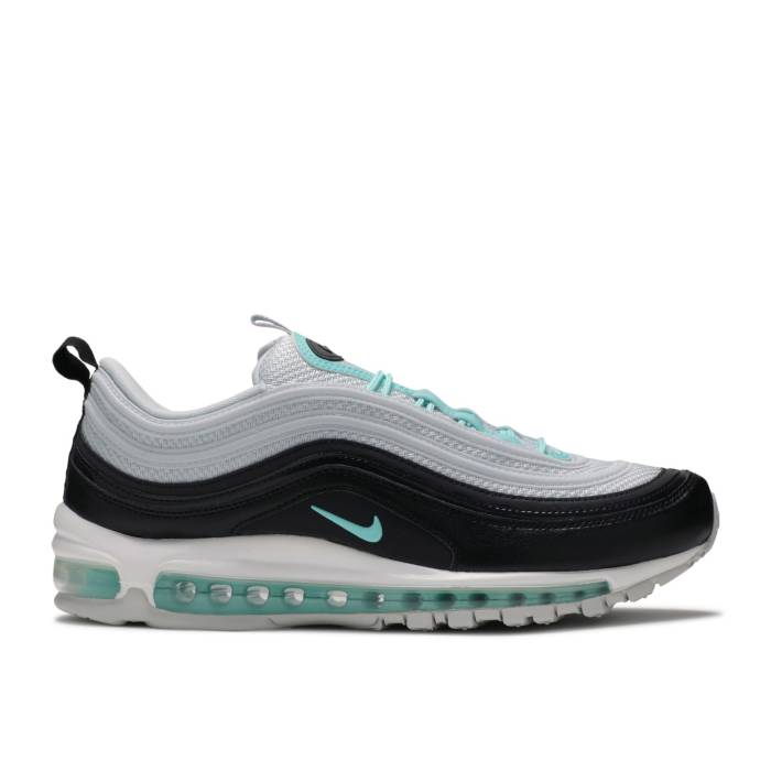 ナイキ Nike 【 Wmns Air Max 97 \u0027Platinum Aurora Green\u0027 Women Pure Platinum/Aurora Green/Black/White 】 マックス レディース 純一無雑 Platinum プラチナム green 緑・緑であること 黒いこと 黒いこと 白いこと 白いこと