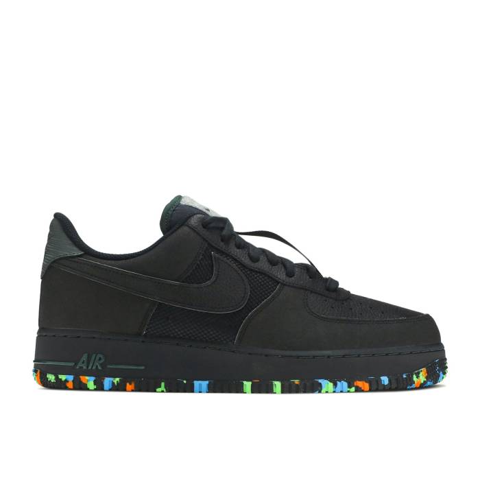 ナイキ Nike 【 Air Force 1 Low \u0027All For 1 - Nyc Parks\u0027 Men Black/Action Green/Evergreen/Black 】 メンズ 黒いこと 黒いこと 動き green 緑・緑であること