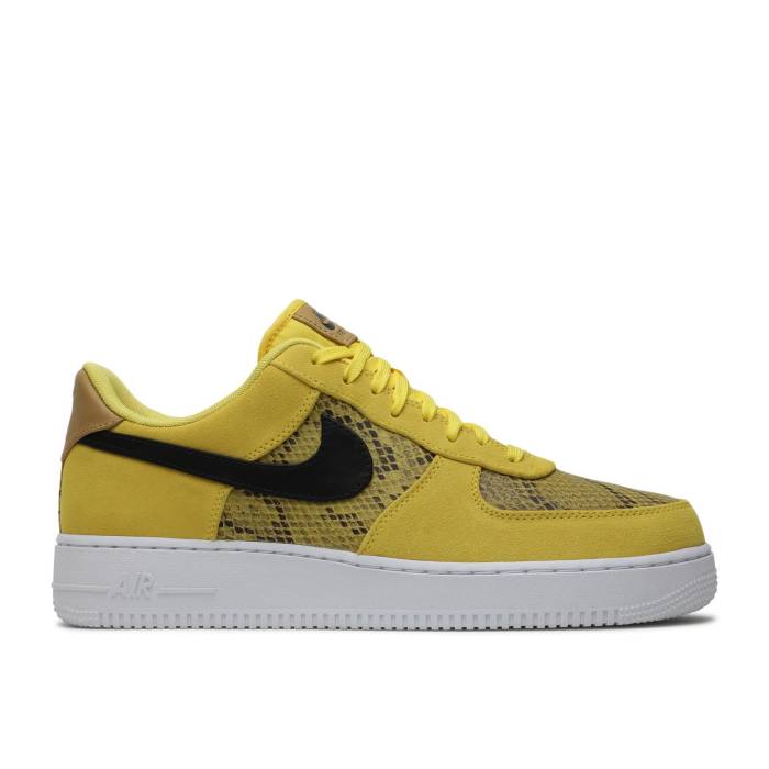 ナイキ Nike 【 Air Force 1 Low \u0027Yellow Snakeskin\u0027 Men 】 メンズ