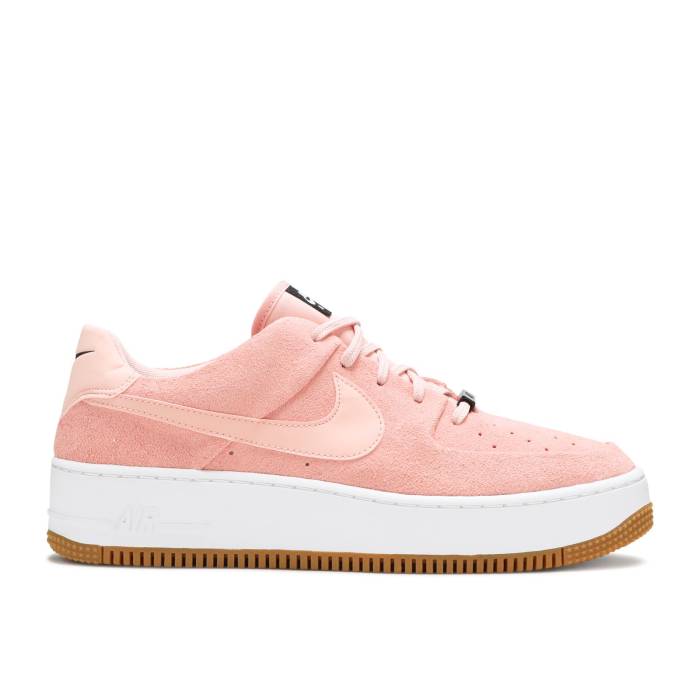 ナイキ Nike 【 Wmns Air Force Sage 1 Low \u0027Coral Stardust\u0027 Women Coral Stardust/Black/White/Coral Stardust 】 レディース 黒いこと 黒いこと 白いこと 白いこと