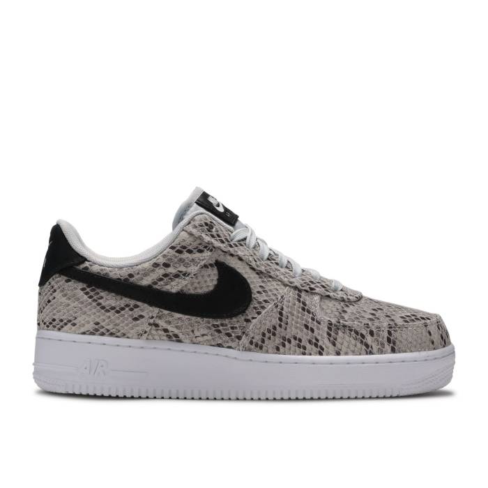 ナイキ Nike 【 Air Force 1 Low \u0027Snakeskin\u0027 Men White/Black/Pure Platinum 】 メンズ 白いこと 白いこと 黒いこと 黒いこと 純一無雑 Platinum プラチナム 靴-メンズ靴-スニーカー