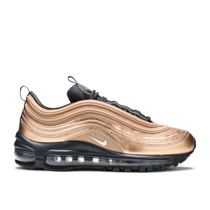 ナイキ Nike 【 Wmns Air Max 97 \u0027Copper\u0027 Women Metallic Red Bronze/Oil Grey/Metallic Red Bronze/Metallic Silver 】 マックス レディース Red 赤・赤いこと 銅・ブロンズ 薄墨色 薄墨色 Silver しろがね色・しろがね色