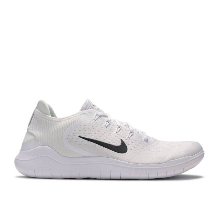 ナイキ Nike 【 Free Rn 2018 'White Black' Men White/Black 】 フリー メンズ 白色 ホワイト 黒色 ブラック｜スニケス