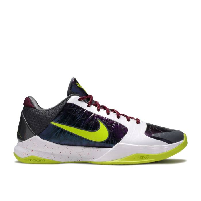 ナイキ Nike 【 Zoom Kobe 5 Protro \u0027Chaos\u0027 2020 Men Purple/Cyber/White/Black 】 望遠レンズ Kobe コービー 労働者階級トロ メンズ Purple 紫・パープル 白いこと 白いこと 黒いこと 黒いこと